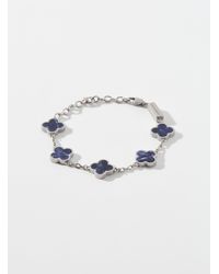 Steel and Barnett - Geo Clover Bracelet Available Exclusively At Simons - Lyst