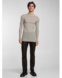 Rick Owens - Jim Tapered Leather Pant - Lyst