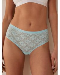 Miiyu - Small Flowers Lace Hipster - Lyst