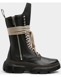 Rick Owens - 1918 Dmxl Tall Leather Boots Men - Lyst