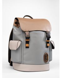 rivington backpack in colorblock with coach patch