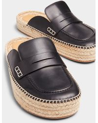 JW Anderson - Leather Espadrille Loafer Mules Men - Lyst