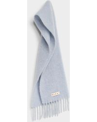 Marni - Alpaca Wool Signature Scarf - Lyst