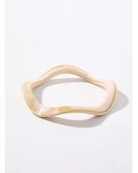 Simon's - Wavy Bangle - Lyst