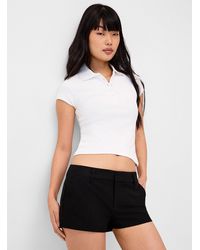 Twik - Solid Fitted Polo Shirt - Lyst