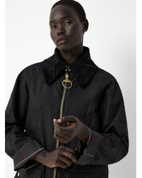 Barbour - Allerston Waxed Cotton Half - Lyst