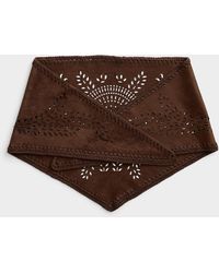 Simon's - Brown Faux - Lyst