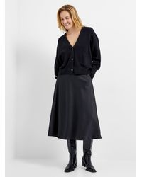Inwear - Zilky Satiny Midi Skirt - Lyst