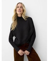 Contemporaine - Turtleneck Crossover Sweater - Lyst
