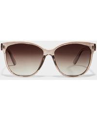 Simon's - Lara Round Polarized Sunglasses - Lyst