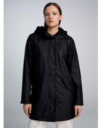 ONLY - Sherpa Sally Lining Raincoat - Lyst