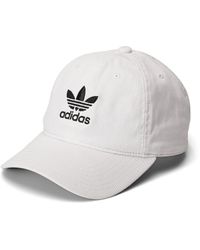 adidas trefoil baseball cap pink