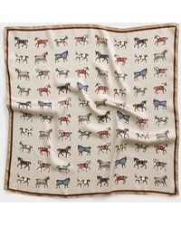 Le 31 - Armoured Horses Tie Scarf Imported From Seoul - Lyst