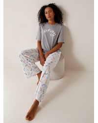 DKNY - Colourful Logo Pyjama Set - Lyst