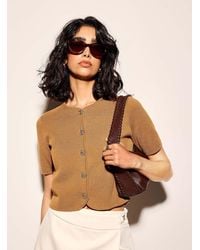 Icône - Golden Buttons Short - Lyst