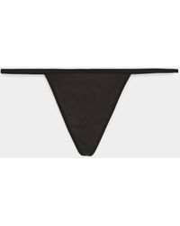 Miiyu - Minimalist String Thong Organic Cotton And Tm Modal - Lyst