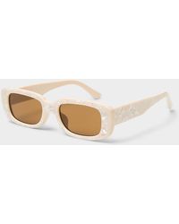 Simon's - Megan Rectangular Sunglasses - Lyst