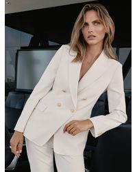 Contemporaine - Golden Crest Buttons Blazer - Lyst