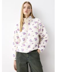 Twik - Printed Fleece Sweatshirt - Lyst
