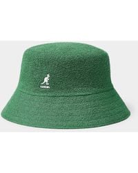Kangol - Embroidered Logo Bouclé Terry Bucket Hat - Lyst