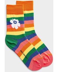 Marimekko Kasvaa Unikko Rainbow Socks - Multicolor