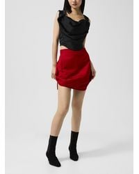 Vivienne Westwood - Frame Pure Wool Miniskirt - Lyst