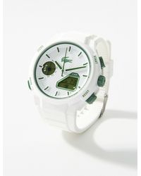 Lacoste - Digital Sport Silicone - Lyst