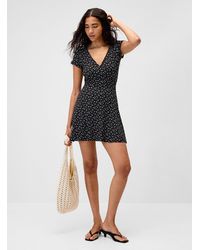 Twik - Patterned Crossover Minidress - Lyst