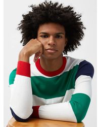 Benetton Colourful Stripe Sweater - Multicolour