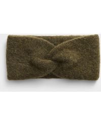 Simon's - Fuzzy Alpaca Knit Headband Exclusive Collection From Italy - Lyst