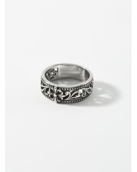 Le 31 - Grooved Cross Openwork Ring - Lyst
