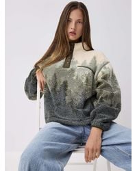 Twik - Printed Fleece Sweatshirt - Lyst
