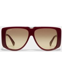 Max Mara - Spark Visor Sunglasses - Lyst