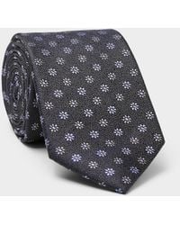 Le 31 - Jacquard Mini Flower Tie - Lyst