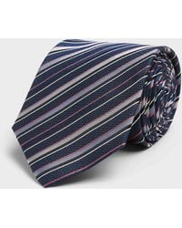 Le 31 - Colourful Diagonal Stripe Tie - Lyst
