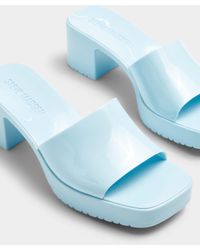 harlin platform square toe dress sandals