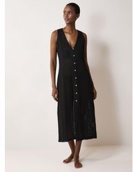 Koy Resort - Openwork Crochet Sleeveless Dress - Lyst
