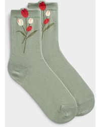 Simon's - Tulip Socks - Lyst