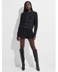 Icône - Thick Crepe Wrap Skort - Lyst
