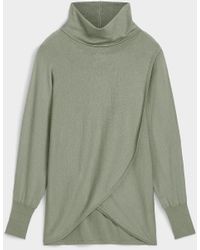 Contemporaine - Draped Tunic Sweater - Lyst