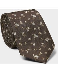 Le 31 - Summer Flower Jacquard Tie - Lyst