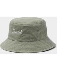 Herschel Supply Co. - Pure Washed Cotton Logo Bucket Hat - Lyst