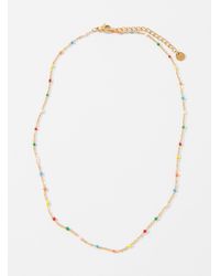 Simon's - Coloured Beaded Chain - Lyst