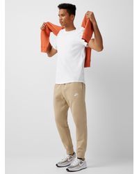Nike Fleece Club Joggers in Ash Green 