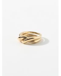 Simon's - Interlocking Ring - Lyst