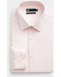 Le 31 - Piqué Pastel Shirt Modern Fit - Lyst