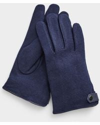 Le 31 - Felt Wool Gloves - Lyst