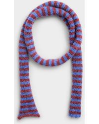 Simon's - Striped Fuzzy - Lyst
