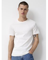 Le 31 - Ribbed Jersey Fitted T - Lyst