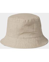 Simon's - Pure Linen Bucket Hat - Lyst
